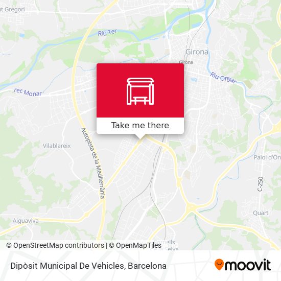 Dipòsit Municipal De Vehicles map