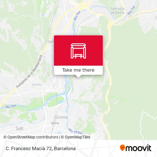 C. Francesc Macià  72 map