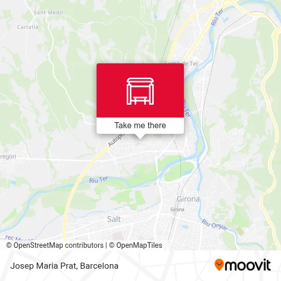 Josep Maria Prat map