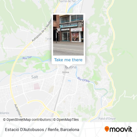 Estació D'Autobusos / Renfe map