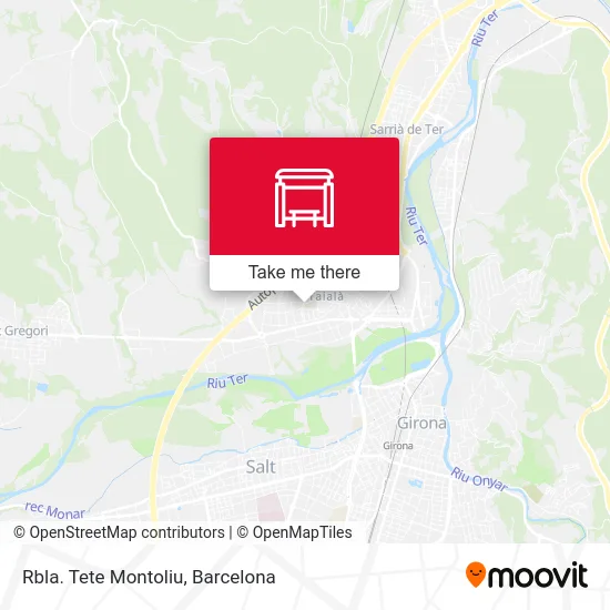 Rbla. Tete Montoliu map