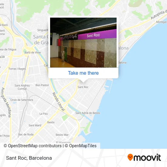 Sant Roc map
