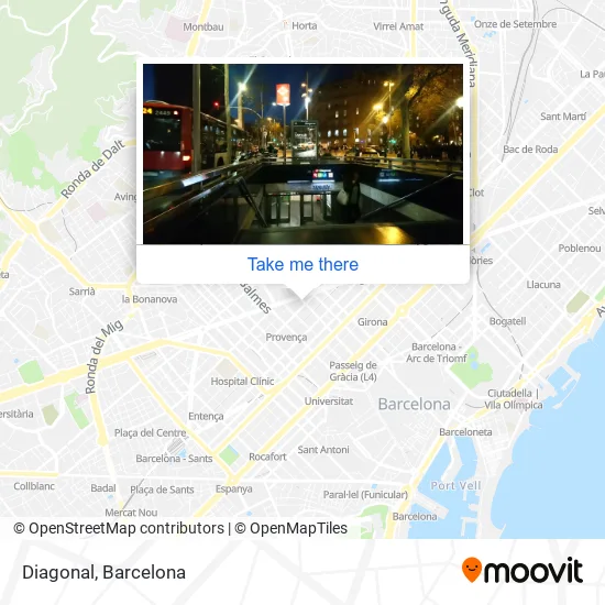 Diagonal map