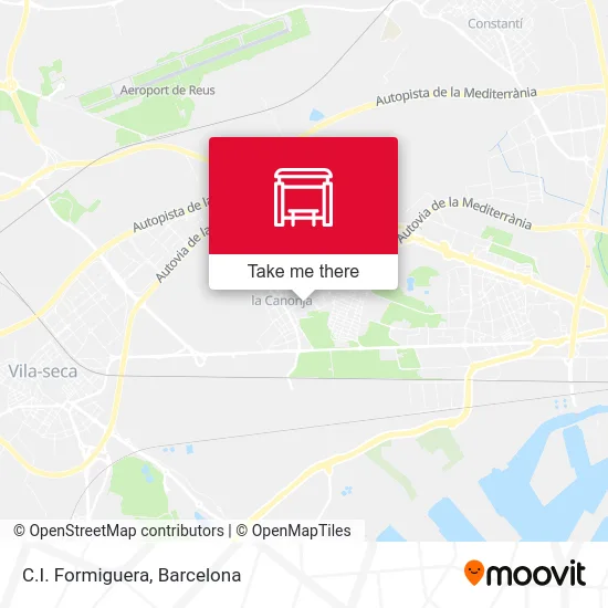 C.I. Formiguera map