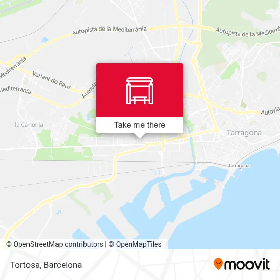 Tortosa map