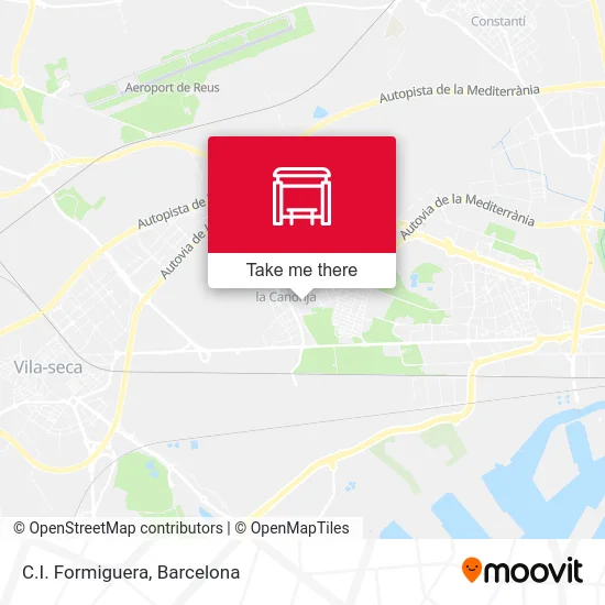 C.I. Formiguera map