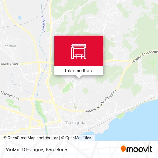 Violant D'Hongria map