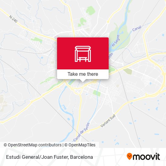 Estudi General/Joan Fuster map