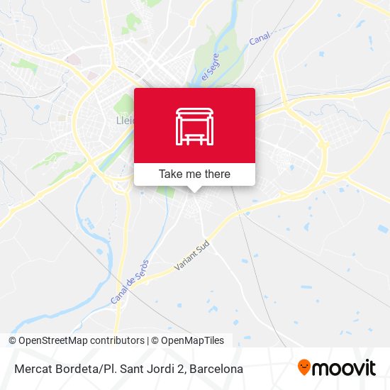 Mercat Bordeta / Pl. Sant Jordi 2 map
