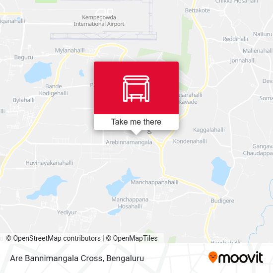 Are Bannimangala Cross map