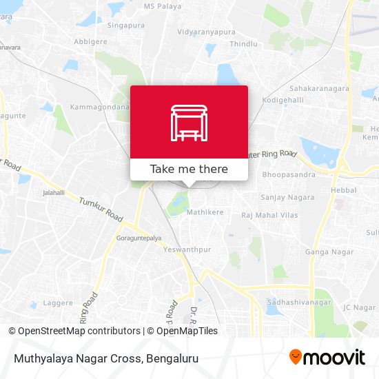 Muthyalaya Nagar Cross map