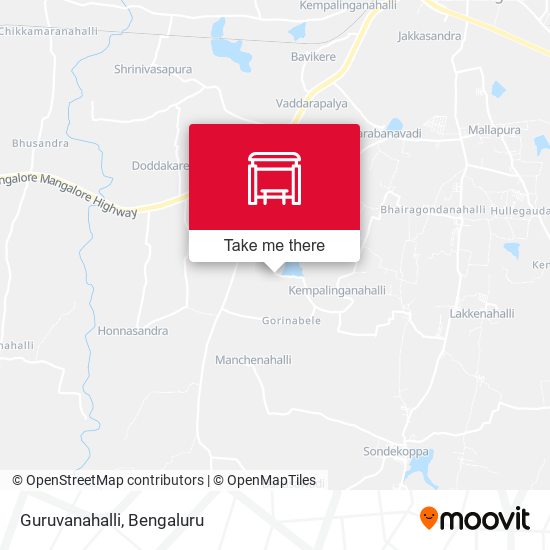 Guruvanahalli map
