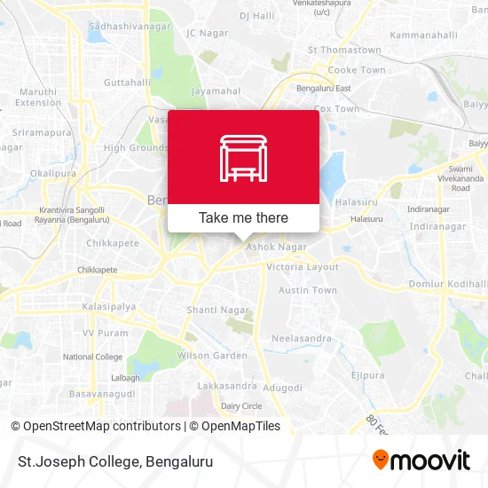 St.Joseph College map