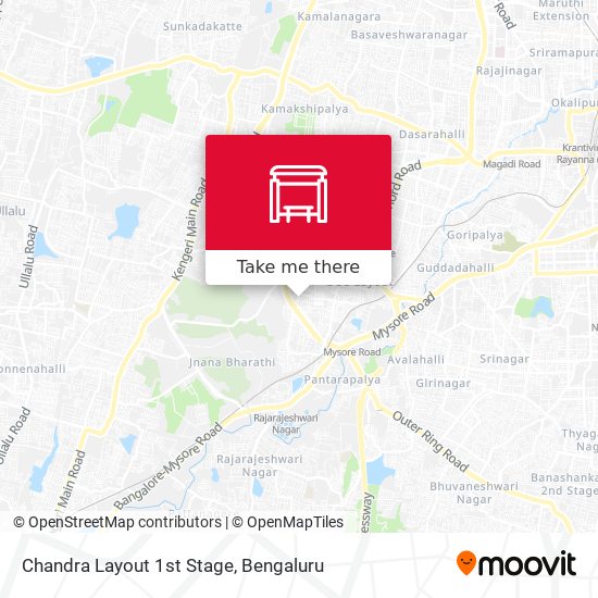 Chandra Layout 1st Stage map