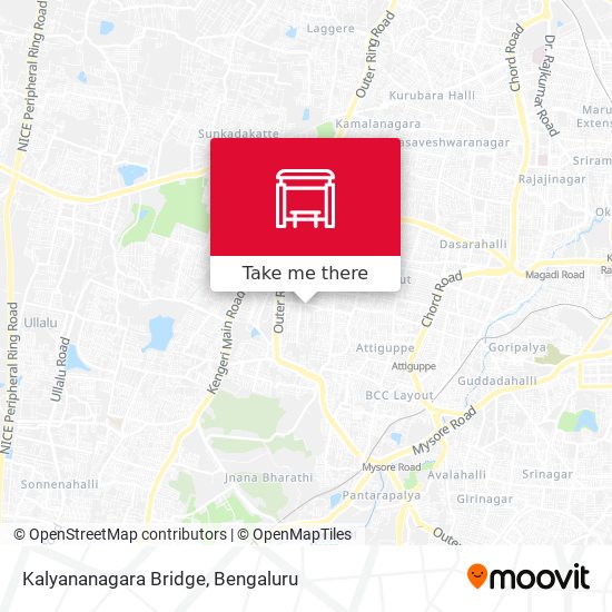 Kalyananagara Bridge map