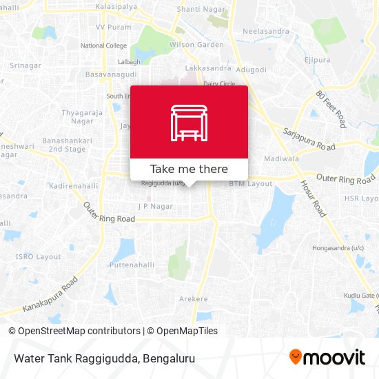 Water Tank Raggigudda map