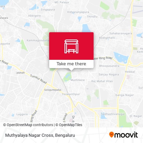 Muthyalaya Nagar Cross map