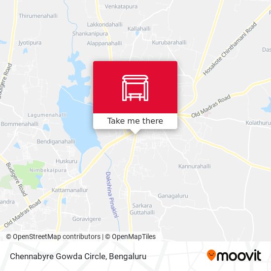 Chennabyre Gowda Circle map