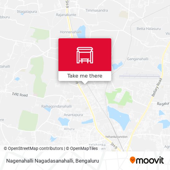 Nagenahalli Nagadasanahalli map