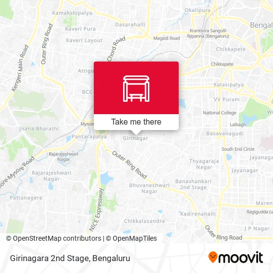 Girinagara 2nd Stage map