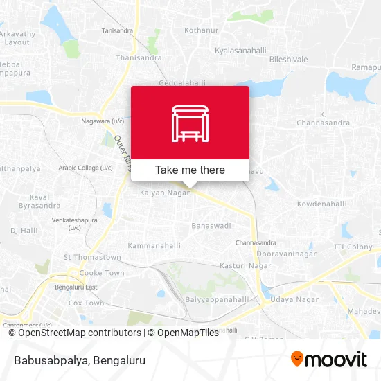 Babusabpalya map