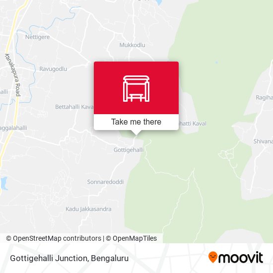 Gottigehalli Junction map