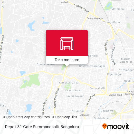 Depot-31 Gate Summanahalli map
