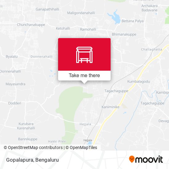 Gopalapura map