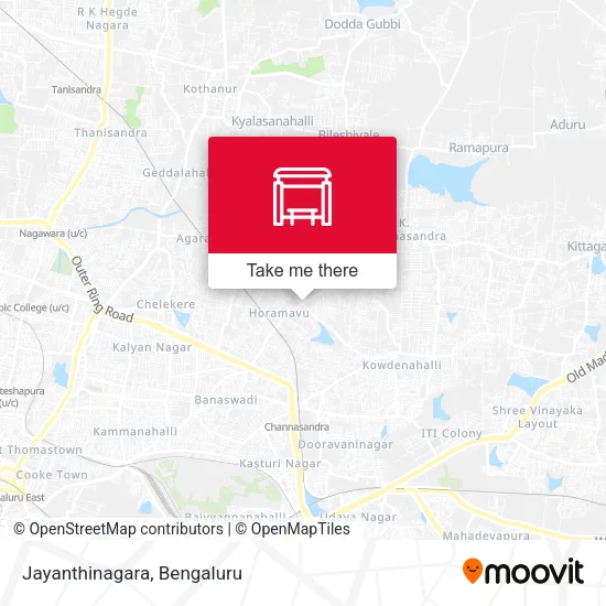 Jayanthinagara map
