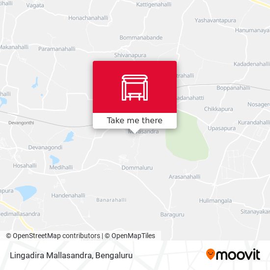 Lingadira Mallasandra map