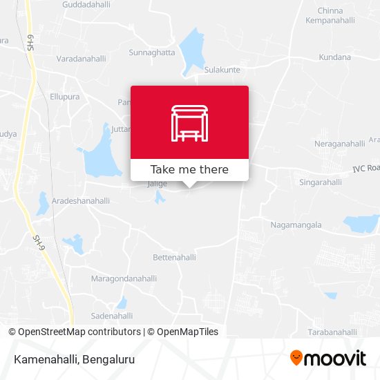 Kamenahalli map