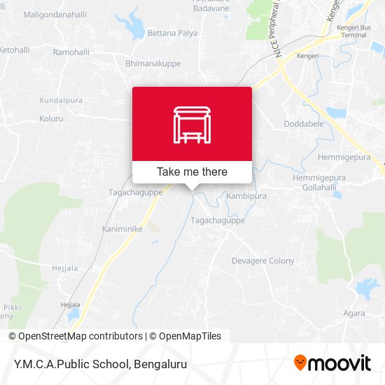 Y.M.C.A.Public School map