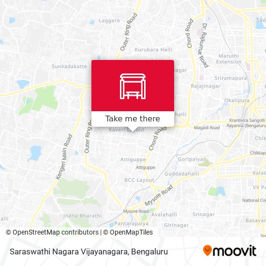 Saraswathi Nagara Vijayanagara map