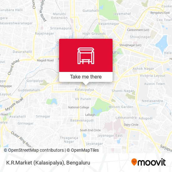 K.R.Market (Kalasipalya) map