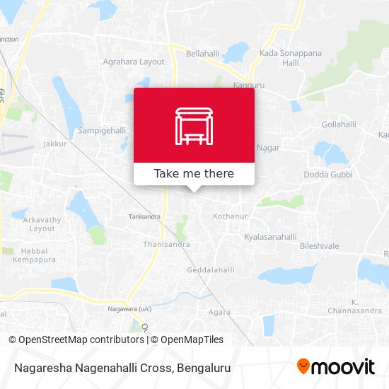 Nagaresha Nagenahalli Cross map