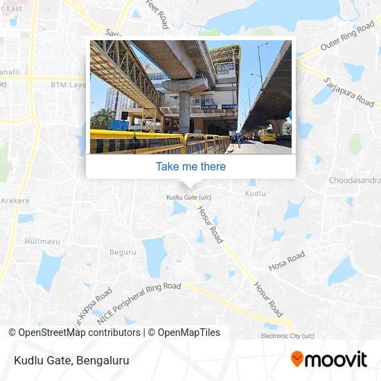 Kudlu Gate map