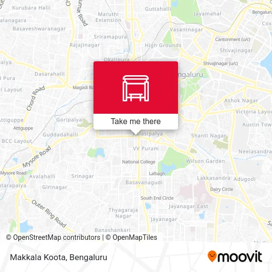 Makkala Koota map