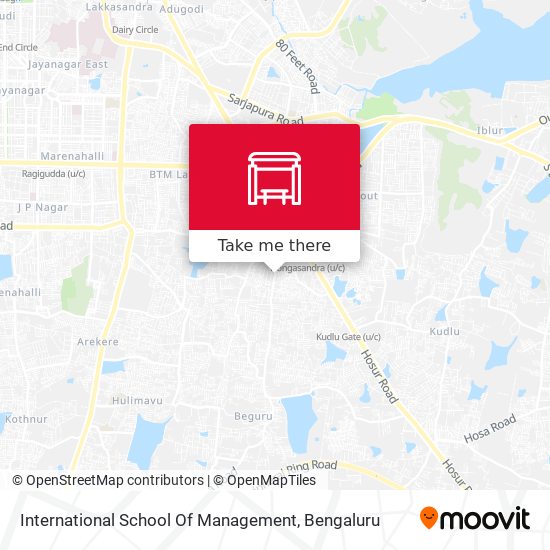International School Of Management map