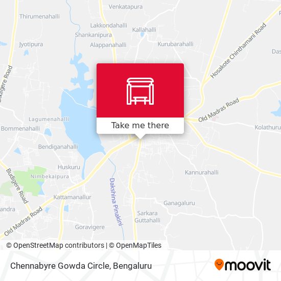 Chennabyre Gowda Circle map