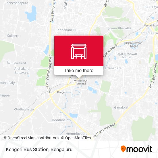 Kengeri Bus Station map