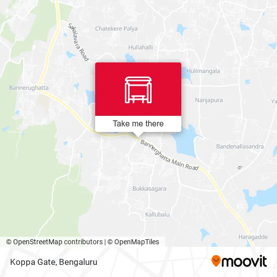 Koppa Gate map