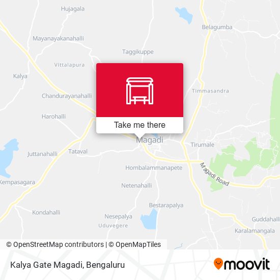 Kalya Gate Magadi map