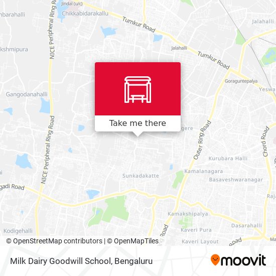 Milk Dairy Goodwill School map