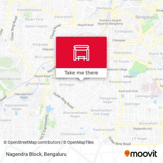 Nagendra Block map