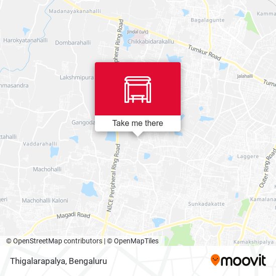 Thigalarapalya map