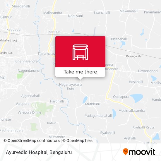 Ayurvedic Hospital map
