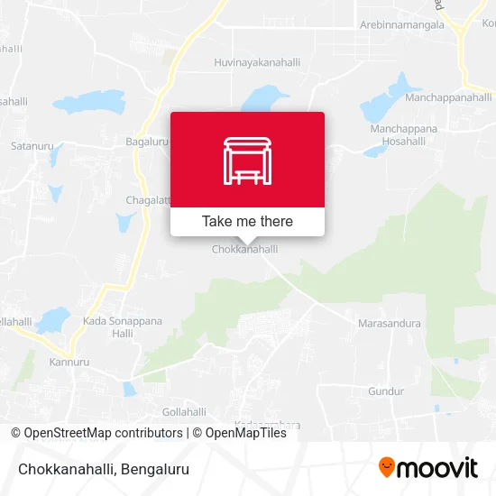 Chokkanahalli map