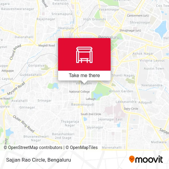 Sajjan Rao Circle map