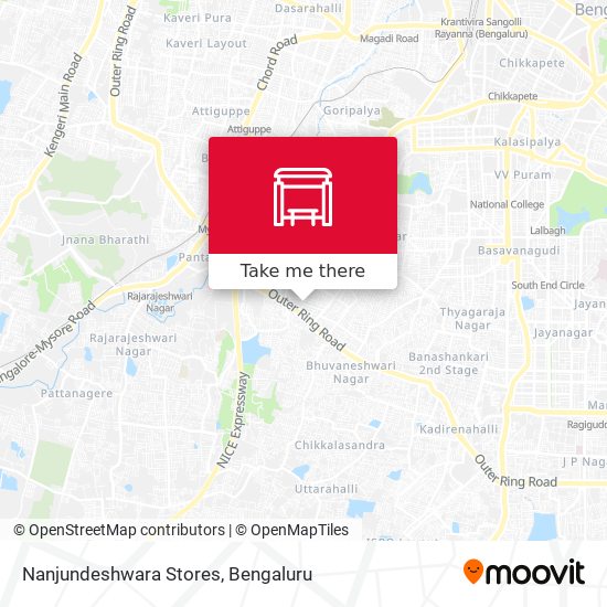 Nanjundeshwara Stores map