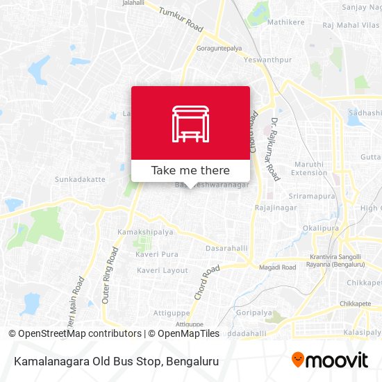 Kamalanagara Old Bus Stop map